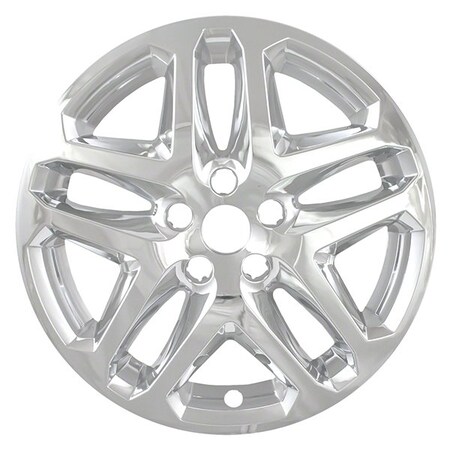 Coast2Coast WHEEL COVER 17 Inch 5 Double Spoke Chrome Plated Plastic Set Of 4 Not Compatible With Steel Whe IWCIMP372X